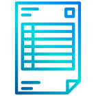 Spreadsheet icon