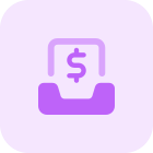 Online money transfer icon