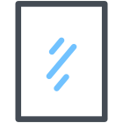 직사각형 거울 icon
