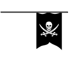 Pirate Flag icon