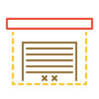 Puerta de garaje icon