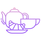 Tea With Croissants icon