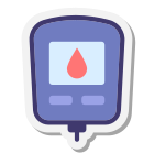 Monitor de diabetes icon