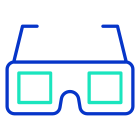 3d Glasses icon