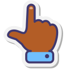 Finger And Thumb Skin Type 3 icon