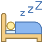 睡在床 icon