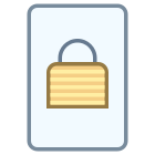 Lock Portrait icon