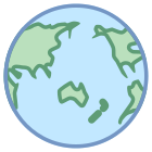 Globe Asie icon