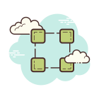 Tecnología Blockchain icon