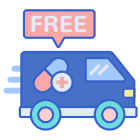 Free Delivery icon