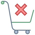 Clear Shopping Cart icon