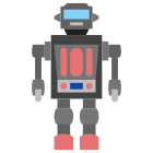 M. Hustler Robot icon