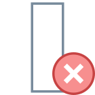 Delete Column icon