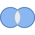 Mengendiagramm Symmetrische Differenz icon