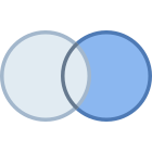 Consulta de combinación externa derecha icon