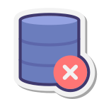 Rimuovi Database icon