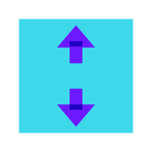 Misura verticale icon