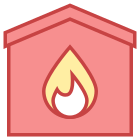 Feuerwehrstation icon