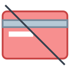 No Credit Cards icon