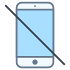 No dispositivi mobili icon