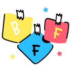 BFF Lettering icon