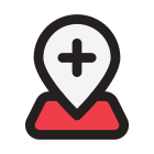 Hospital Location icon