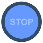 Stop icon icon