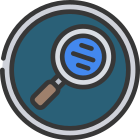 Magnifying icon