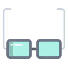 Eyeglasses icon