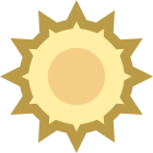 Sun icon