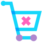 Clear Shopping Cart icon