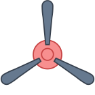 Military Aircraft Propeller icon