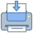 An Drucker senden icon