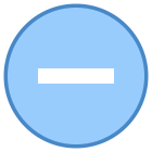 マイナス icon