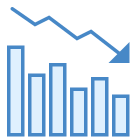 Sinkende Tendenz icon