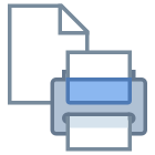 Seiten-Setup icon