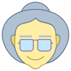 老婦人の笑顔 icon