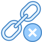 Excluir link icon