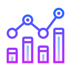 Gráfico combinado icon