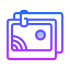 Стопка фотографий icon