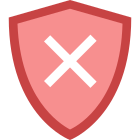 Supprimer Shield icon
