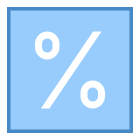 Percentuale 2 icon