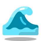 onda dell'oceano icon