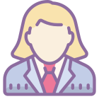 Mujer de negocios icon