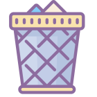 Lixeira cheia icon