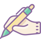 Hand With Pen icon