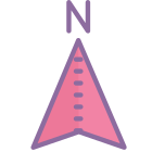 Dirección Norte icon