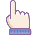 Ein Finger icon