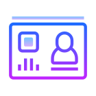 Carte d'identité électronique icon