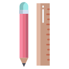 Pencil And Ruler icon